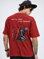 Music Remains | Album of Knyt | Unisex Oversized Classic T-Shirt