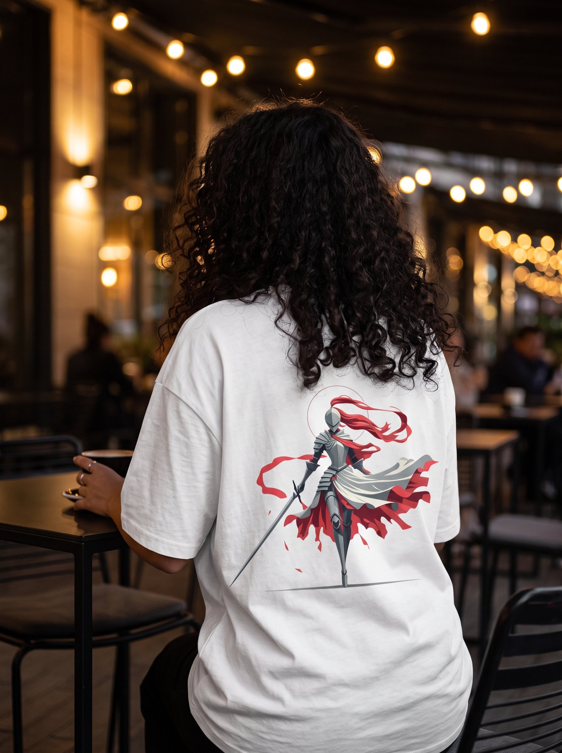 The Dame of Light | Unisex Oversized Classic T-Shirt