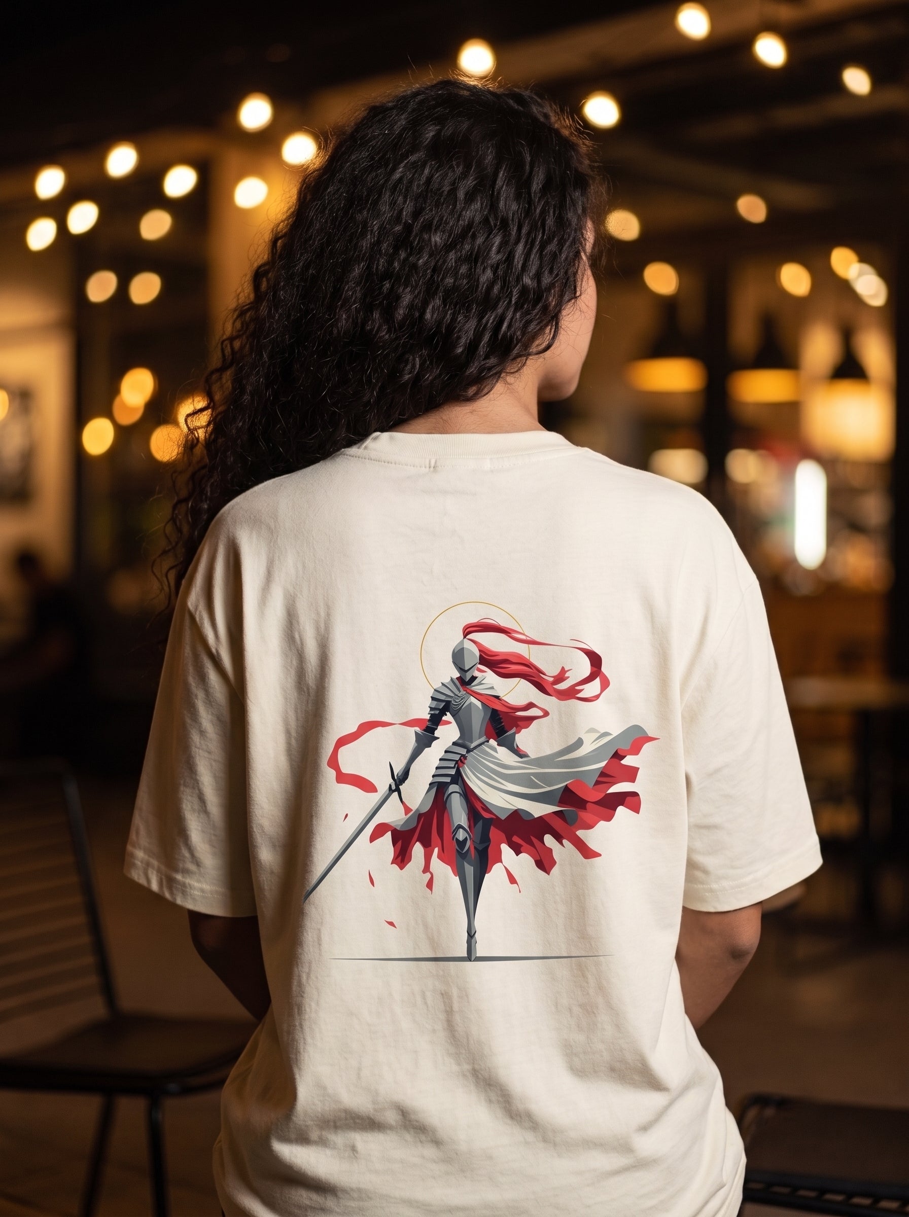 The Dame of Light | Unisex Oversized Classic T-Shirt